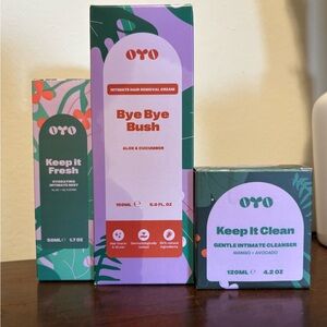 Skincare Set - Green and Purple